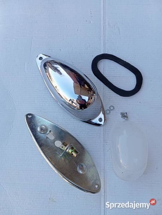 LAMPA WÓZEK KOSZ BŁOTNIK M72 MW K750 URAL CHROM sprzedam