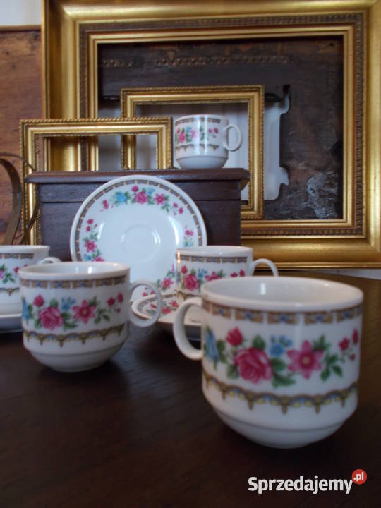 Porcelanowe Filiżanki Komplet Japonia Lata PRL zachodniopomorskie