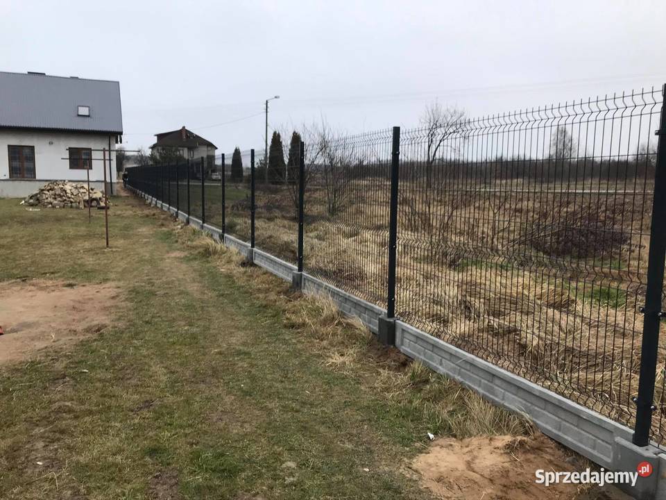 Kompletne ogrodzenie panelowe panel 133 H 25 Błonie