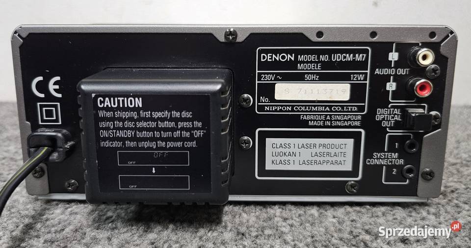 Odtwarzacz płyt DENON UDCMM7 Kraków sprzedam