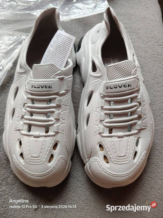 Sneakersy piankowe plażowe jasno szare Łódź