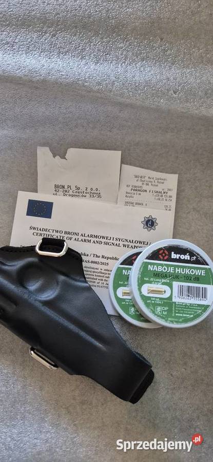 Pistolet hukowy Stalker M906 duży zestaw śląskie Gliwice