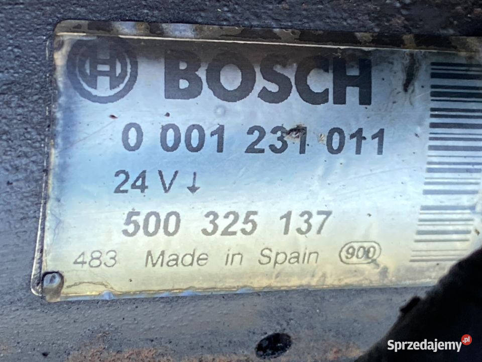 Rozrusznik Iveco Cargo Bosch 0001231011 4KW ciężarowe