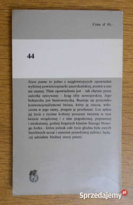 Edith Wharton Stara panna