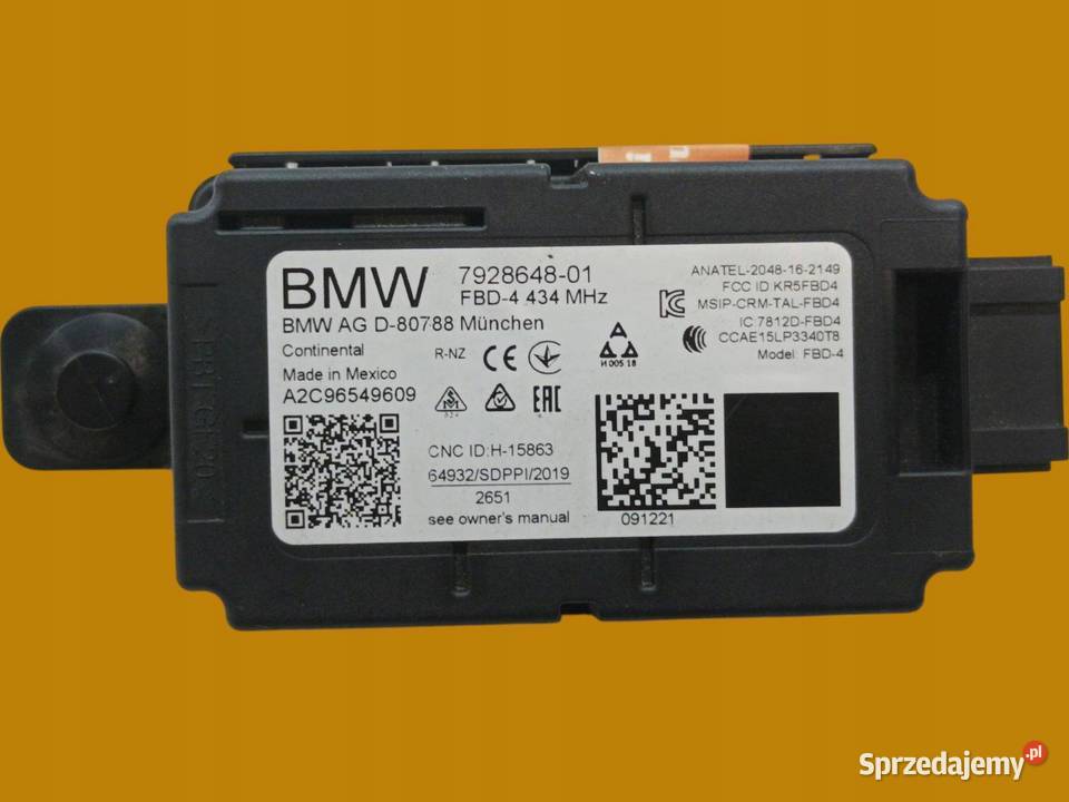 MODUŁ RADIA 7928648 Bmw Seria 5 VII 20172024 Komputery sprzedam