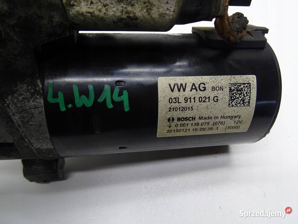 ROZRUSZNIK AUDI A4 B8 A5 8T 20 TDI 03L911021G