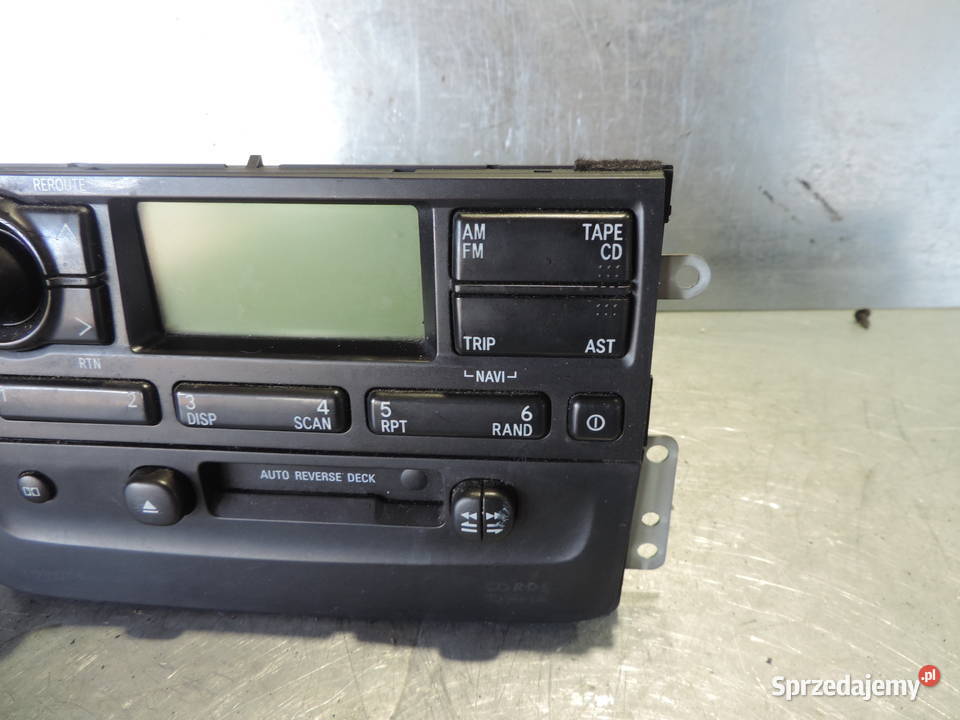 RADIO TOYOTA AVENSIS T22 8611005010 Sprzęt audio fabryczny małopolskie Nowy Sącz