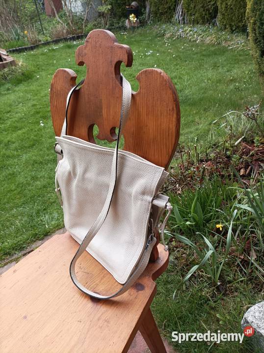 Torebka damska z naturalnej skóry włoska małopolskie Wolbrom