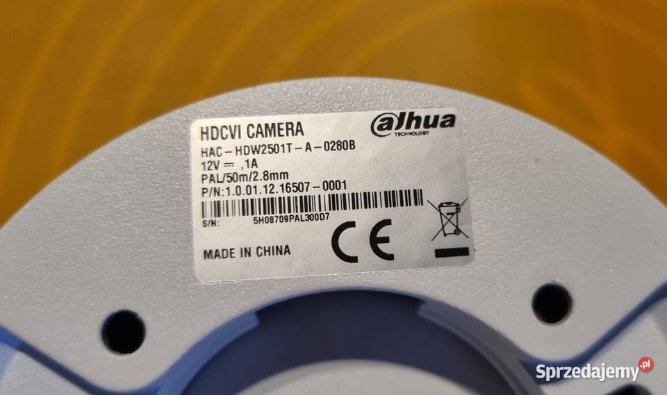 Kamera Dahua HDCVI HACHDW1400EM Warszawa sprzedam