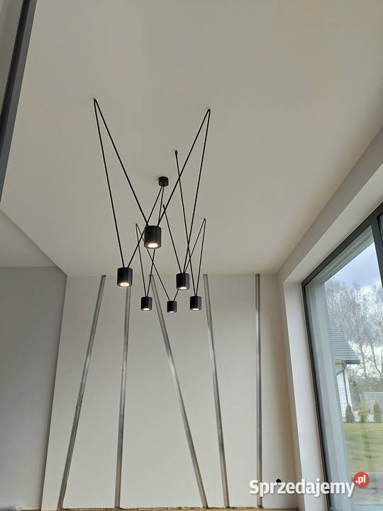 Designerska lampa wisząca do salonu stół podkarpackie Rzeszów