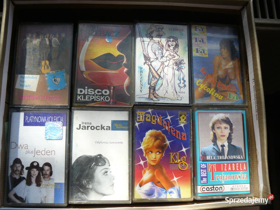 Kasety magnetofonowe płyty cd kaseta Nowa Sól
