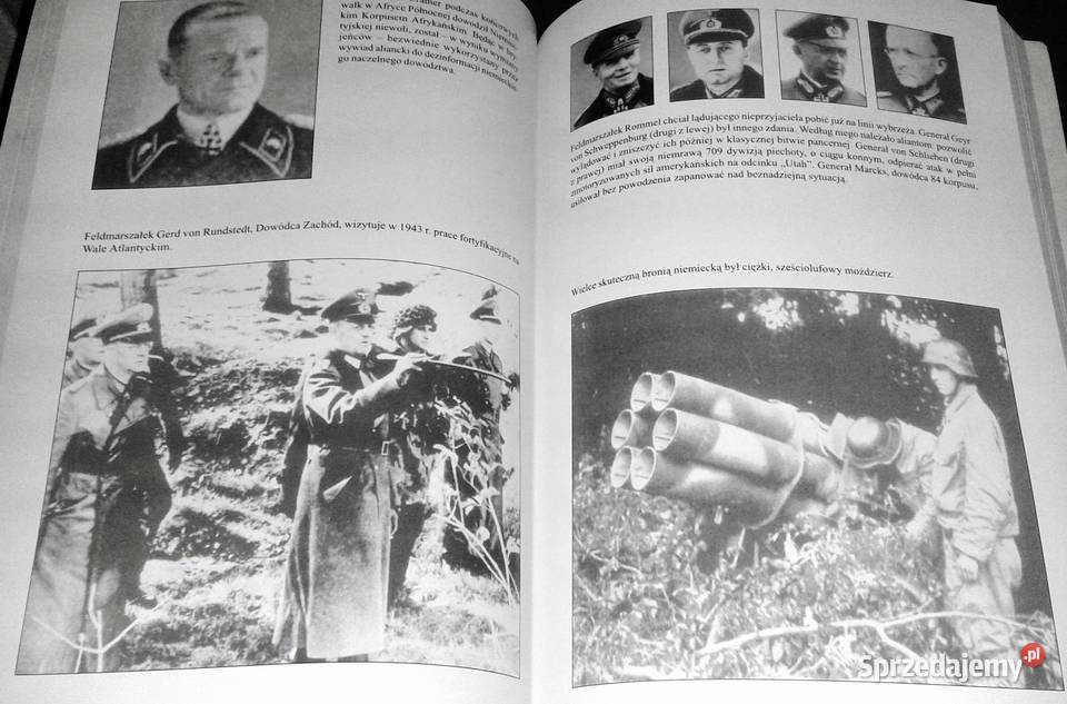 Alianci lądują Normandia 1944 Paul Carell Chełm