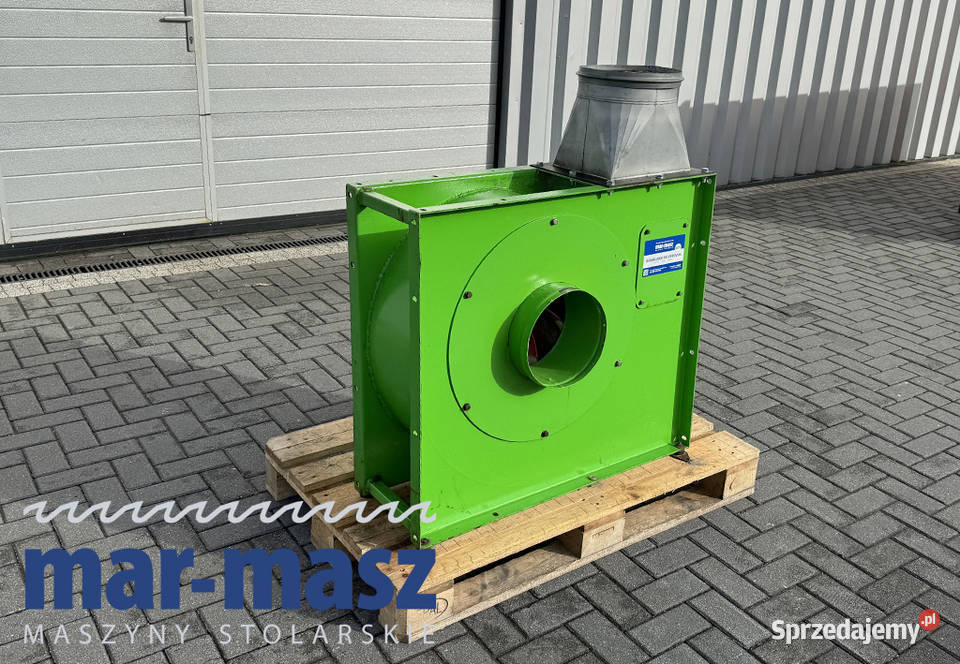 Wentylator TYWENT do odciągu trocin wyciąg 75kW Sierakowska Huta