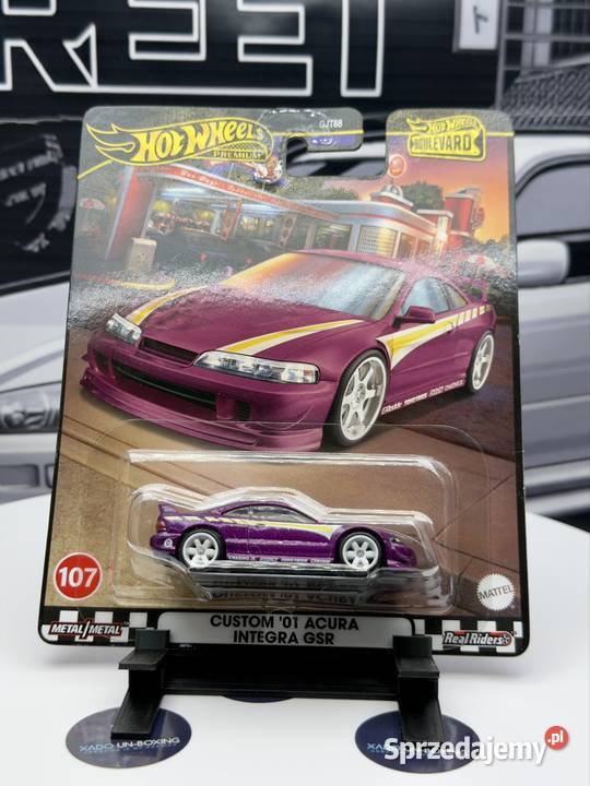 Hot Wheels Boulevard Custom 01 Acura Integra GSR dolnośląskie Wrocław