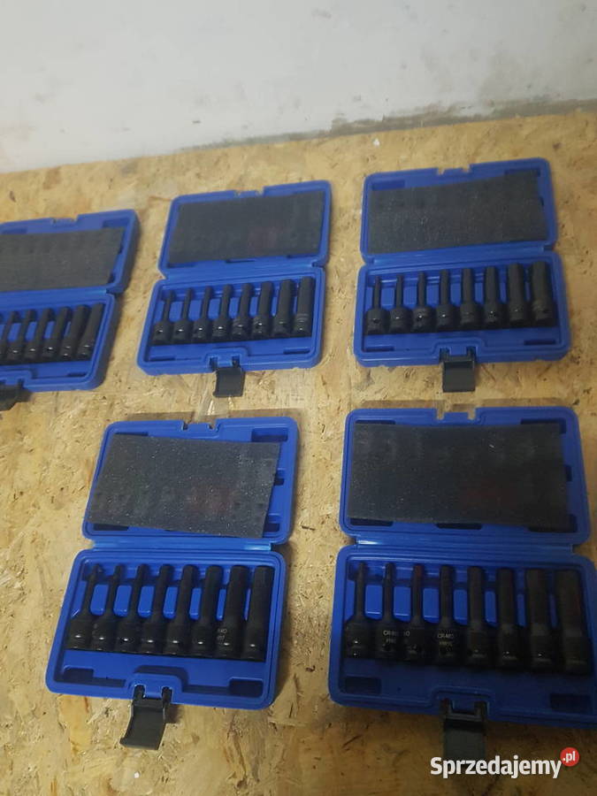 KOMPLET NASADEK HEX UDAROWYCH 12 8 hazard Ręczne Głogowa
