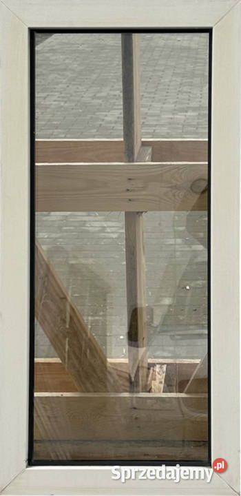OKNA KacprzaK Witryna 46X97 FIX Używany PCV Lublin