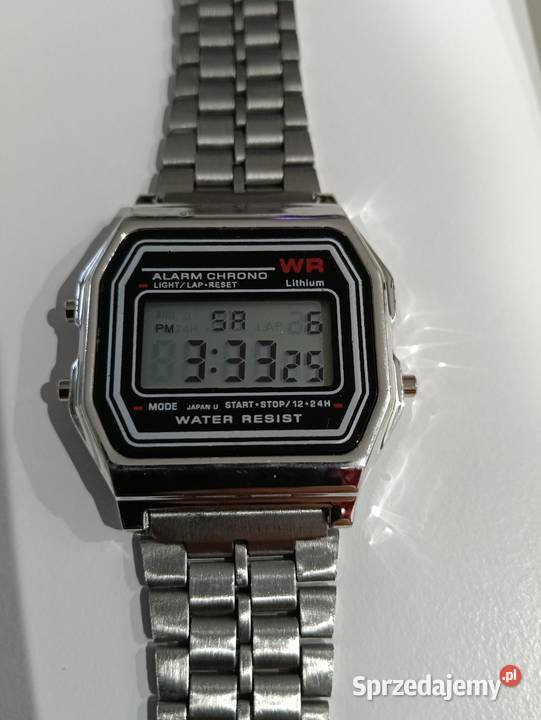 Zegarek elektroniczny w stylu retro Drążdżewo Nowe