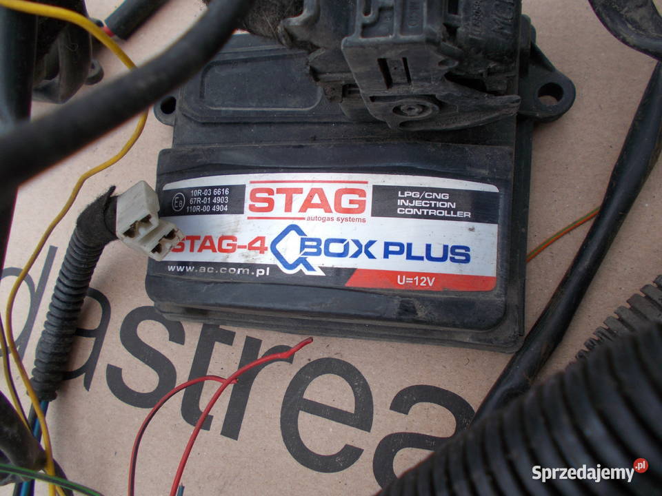 instalacja gazowa sekwencja LPG STAG 4 QBOX plus Zamość