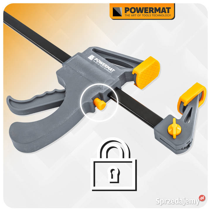 ścisk stolarski zacisk dźwigniowy 450x60mm Katowice