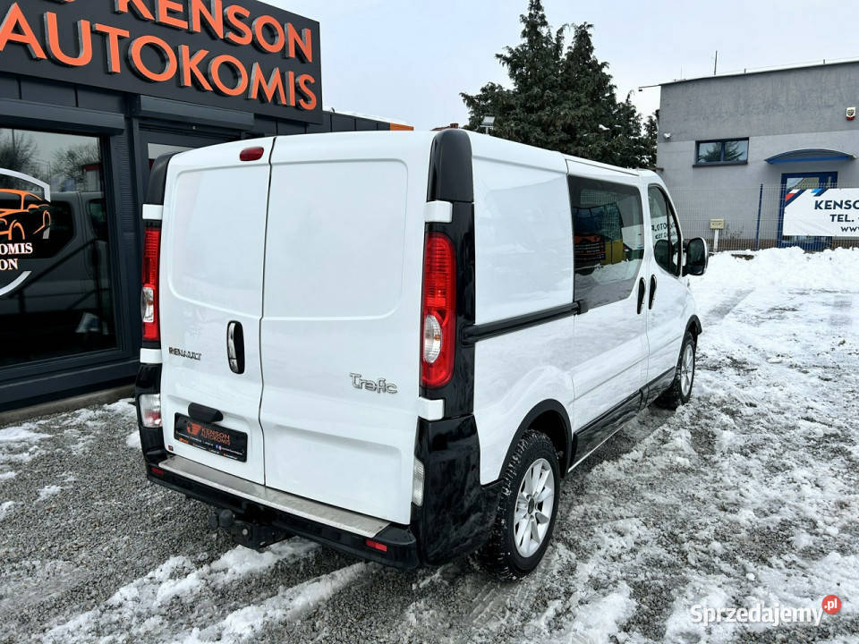 Renault Trafic Brygadówka 6Osobowy Klimatyzacja wspomaganie kierownicy