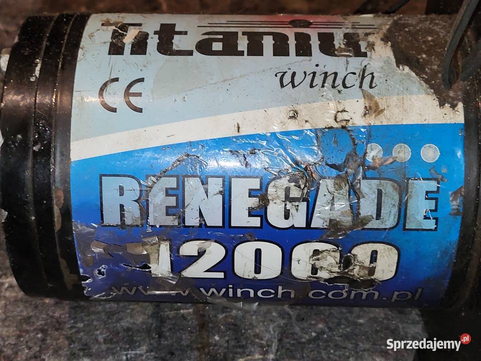 Wyciągarka wózek kliny lewarek zblocze holownik