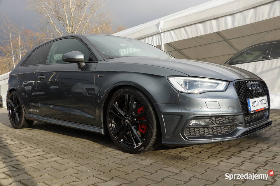 Audi A3 20 TDI CR 184 4x4 SLine Automat Navi BO podgrzewane fotele A3 Nowy Sącz