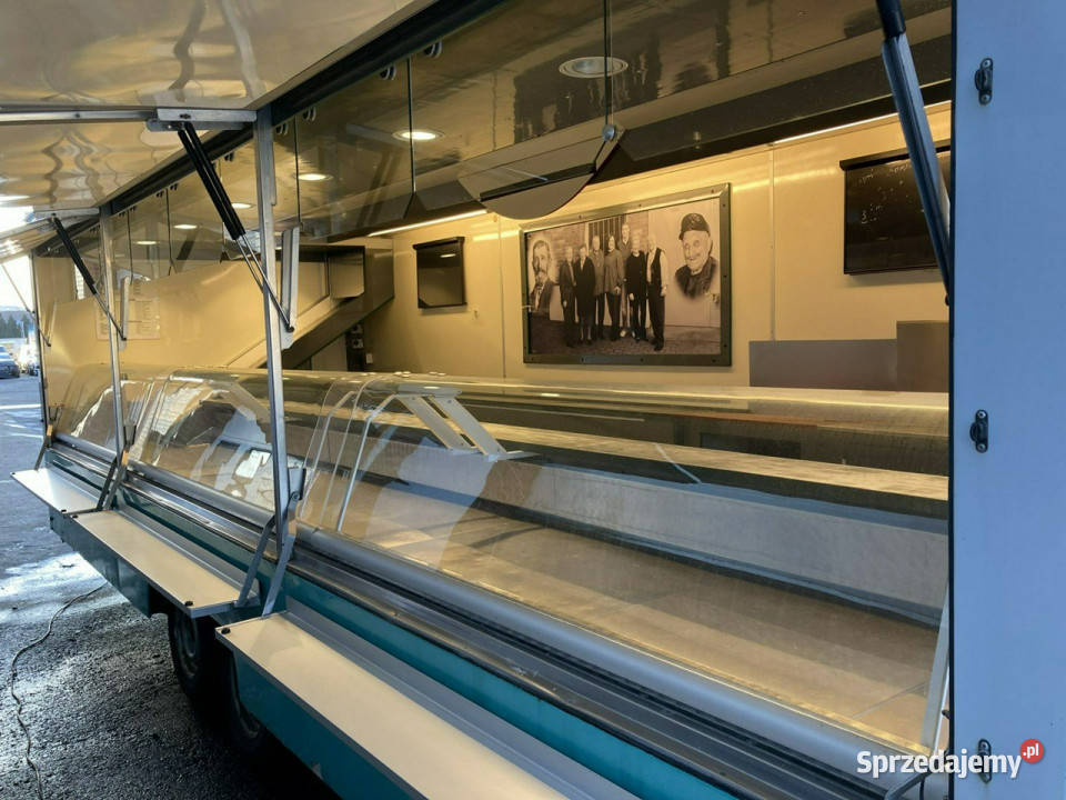 Inna inny Autosklep wędlin Gastronomiczny Food biały Syców