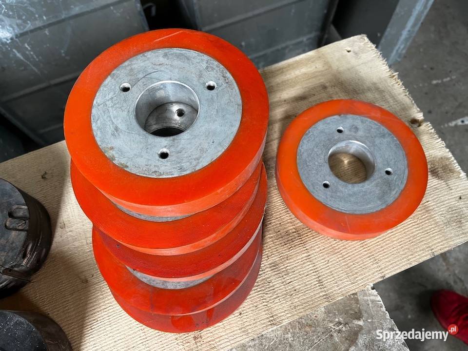 NOWE rolki dociskowe koła zdemontowane z małopolskie Wadowice