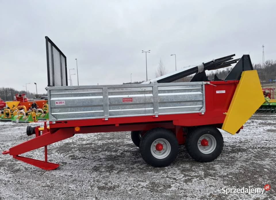 Rozrzutnik obornika tandem Igamet Dostawa kraj Rozrzutniki obornika Jasło