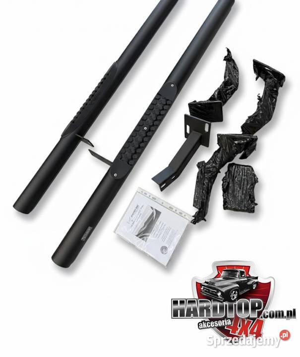 Stopnie Boczne CZARNE z Nakładkami VW AMAROK Pasłęk sprzedam