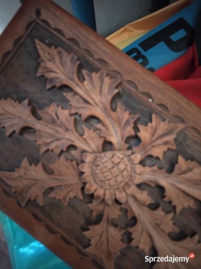 Skrzynka drewniana pudełko Mosina