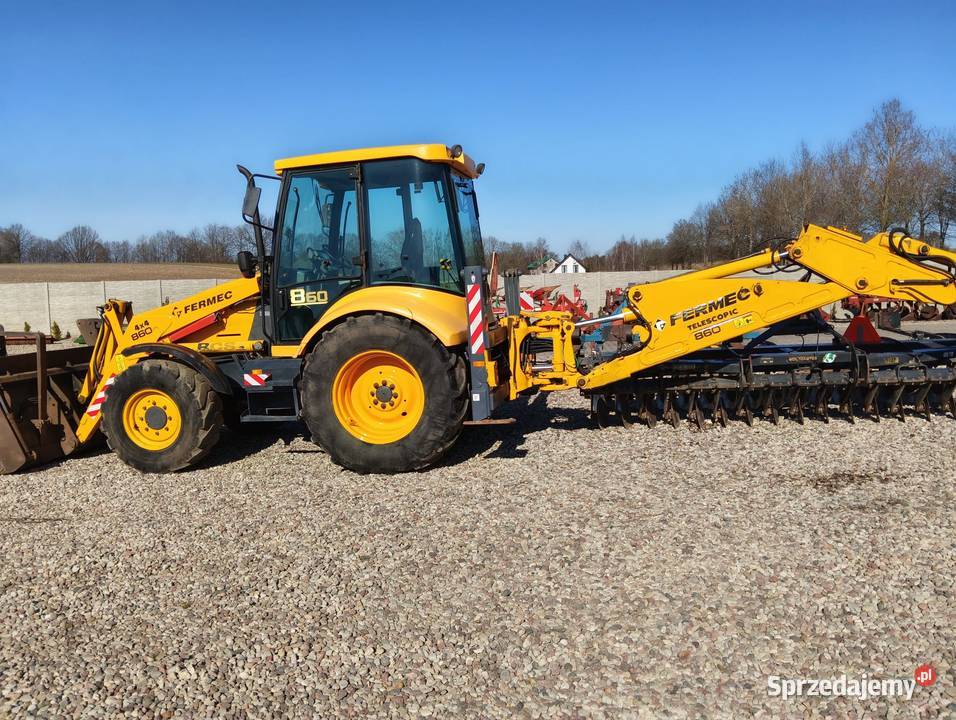 Koparko ładowarka fermect 860 Ciągniki Nowa Karczma