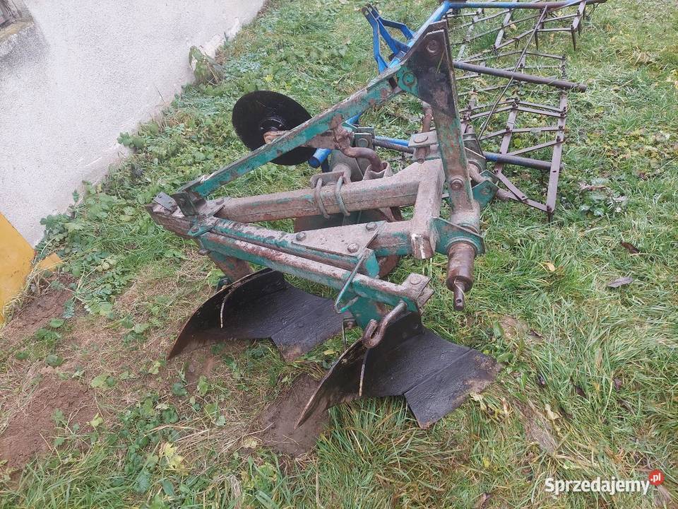 Pług 2 skibowy grudziądz mały orlik krój Pługi