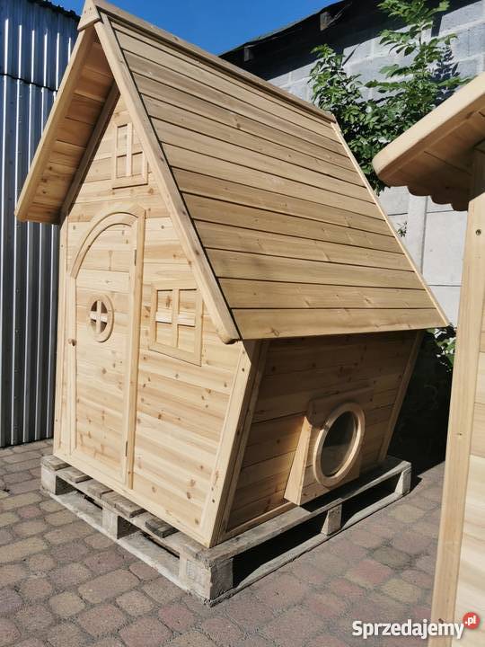 Domki drewniane dzieci Architektura ogrodowa Wrocław sprzedam