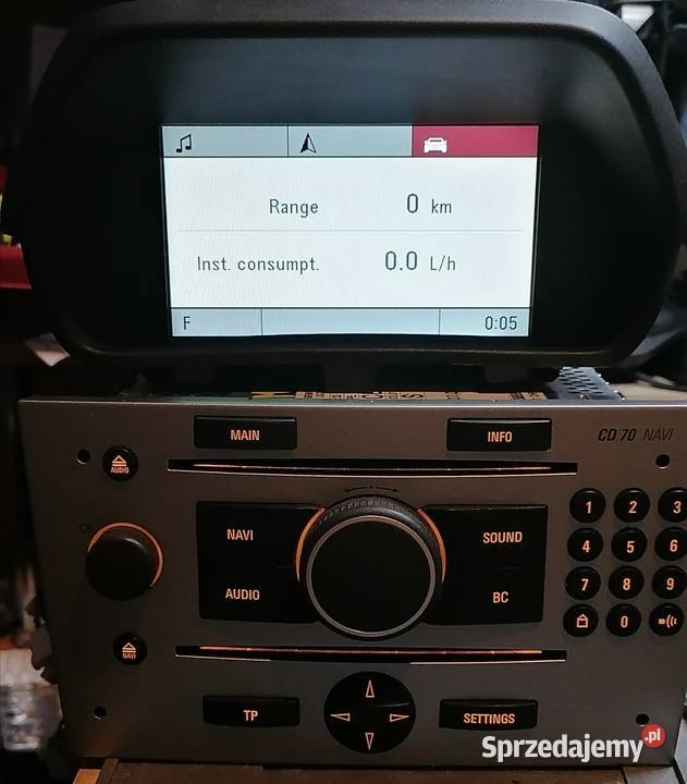 MERIVA A Radio CD70 Navi Z Bluetooth Wyświetlacz Poznań