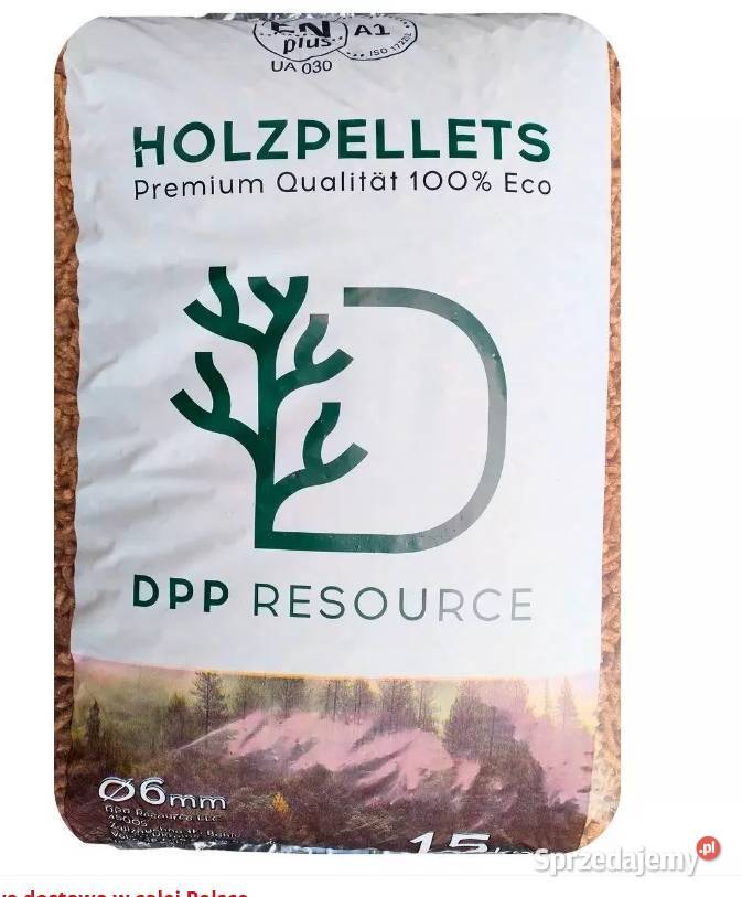 Pellet drzewny Certyfikowany A1 Pelet 6mm sprzedam