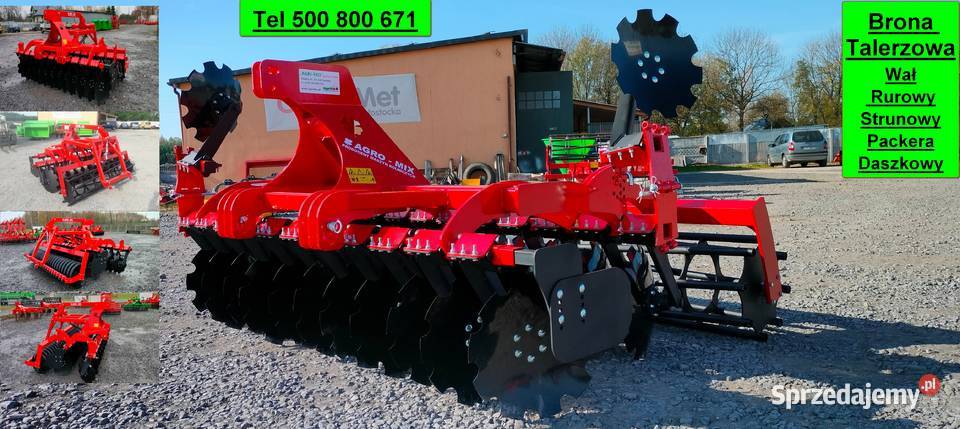 Brona Talerzowa Agregat 25m 27m 30m Gostyń