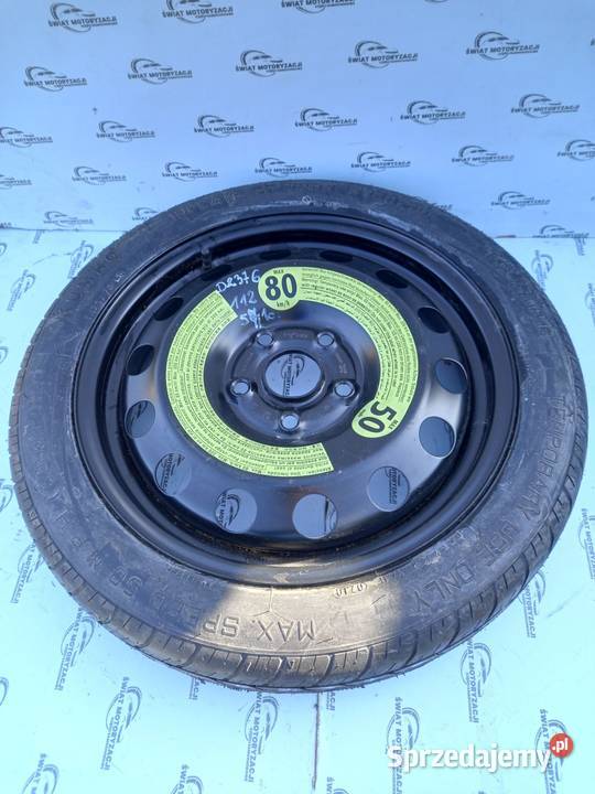 GOLF AUDI SEAT ALTEA koło dojazdowe 1257016 96M Kielce