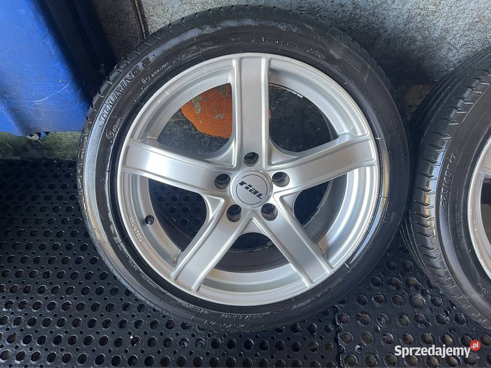 Alufelgi 17 5x112 et37 Volkswagen Audi z oponami lubuskie