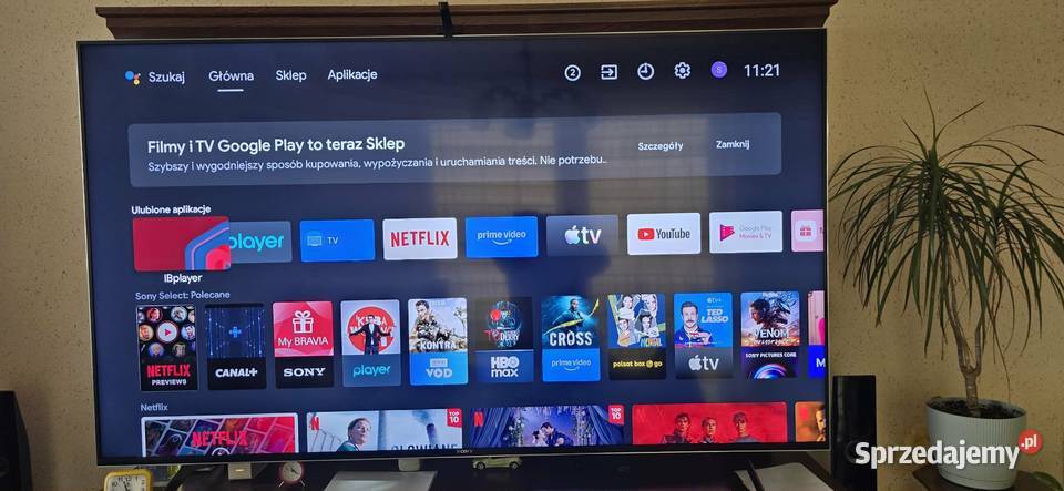 Sprzedam telewizor Sony bravia 65 Qled system Telewizory Płock