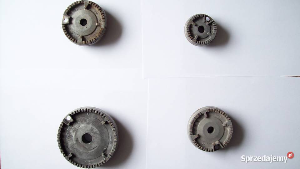 Korony palników z pokrywkami do kuchenki AMICA Reda sprzedam