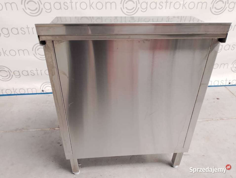 Stół zabudowany z 3 stron 2 półki 70x33x85 Wrocław sprzedam