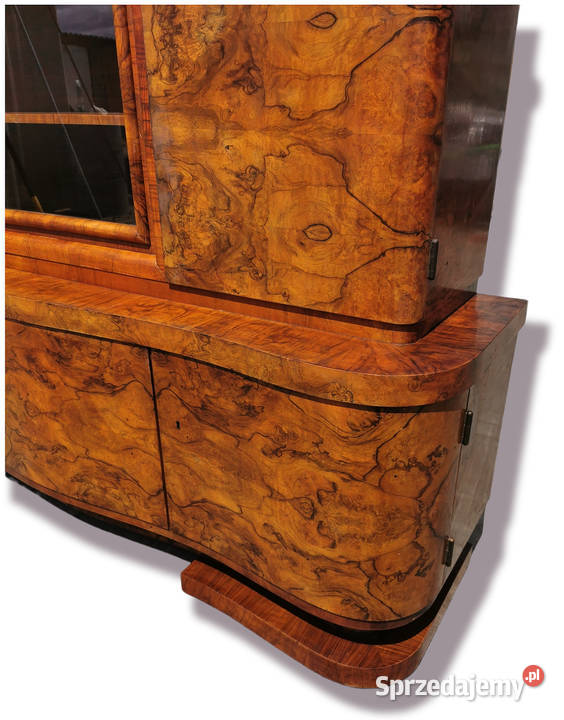 Komplet gabinetowy Art Deco z 1930 r biurko Wrocław