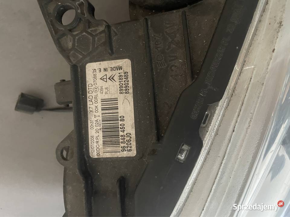 Citroen C5 xenon skrętny prawy