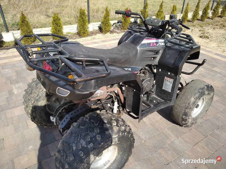 Quad Bashan FX 200automat ze wstecznym nieuszkodzony Mińsk Mazowiecki