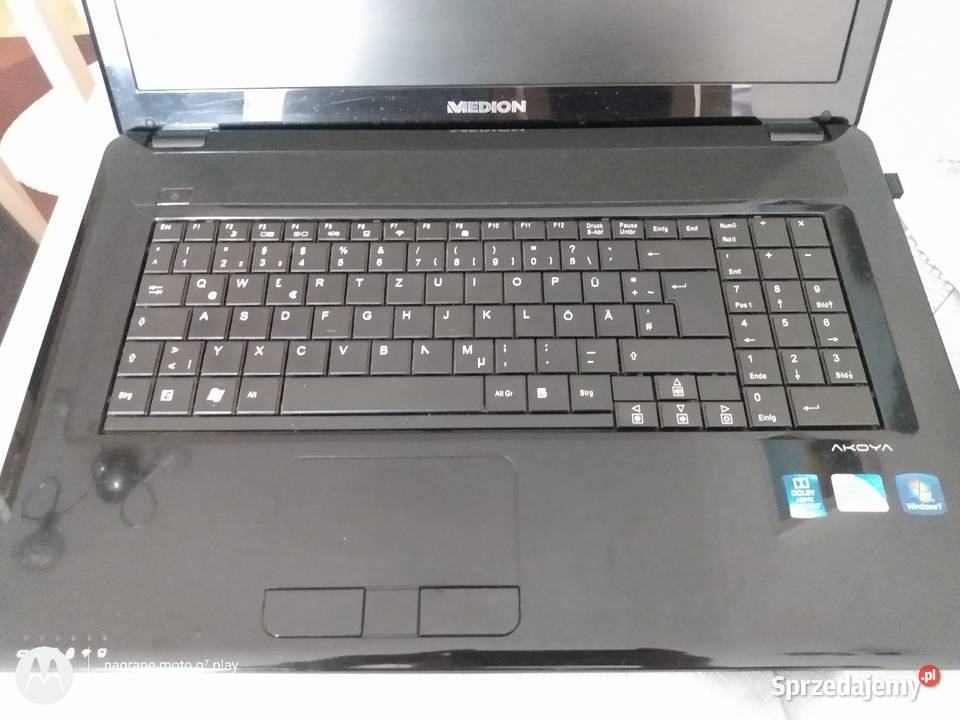 Laptop Medion akoya 17 Łuków sprzedam