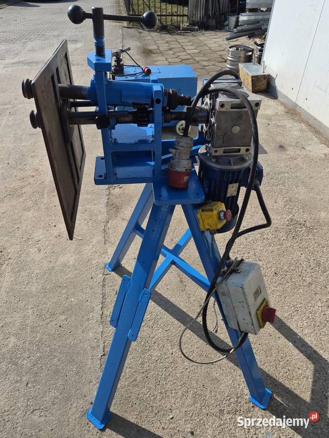 Żłobiarka rowkarka do blachy mechaniczna Produkcja Biznes i Przemysł Kłoczew