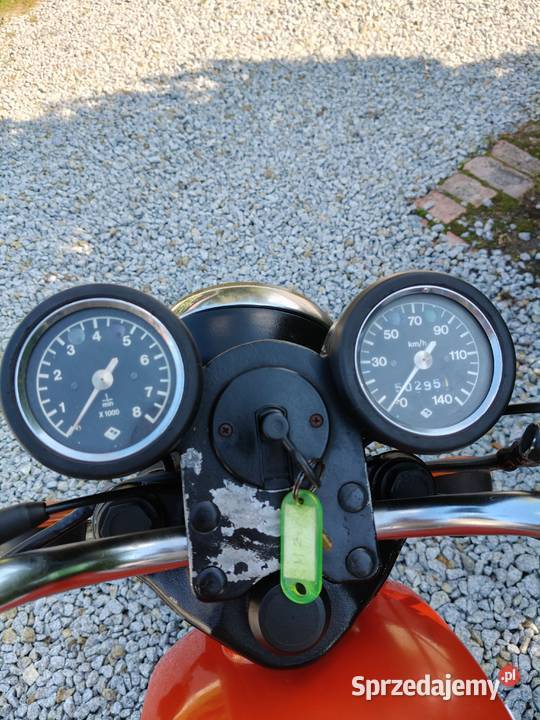 Motocykl MZ ETZ 125 1989 zarejestrowany opłacony Rok produkcji 1989 MZ Kalisz