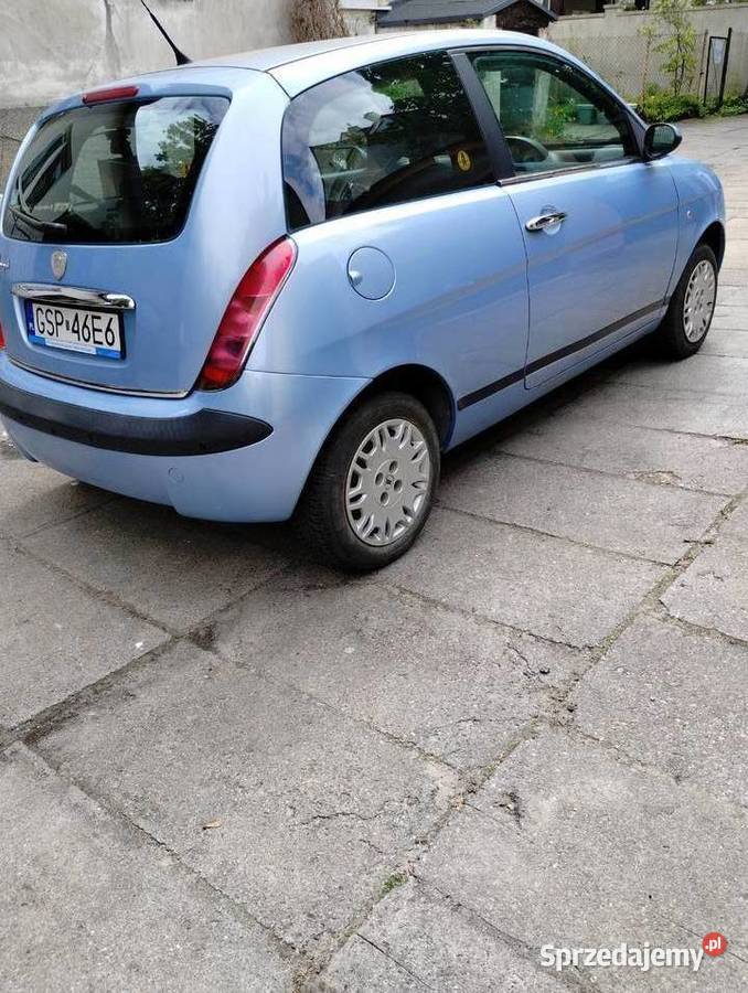 Lancia Ypsilon 14 95 benzyna Sopot sprzedam