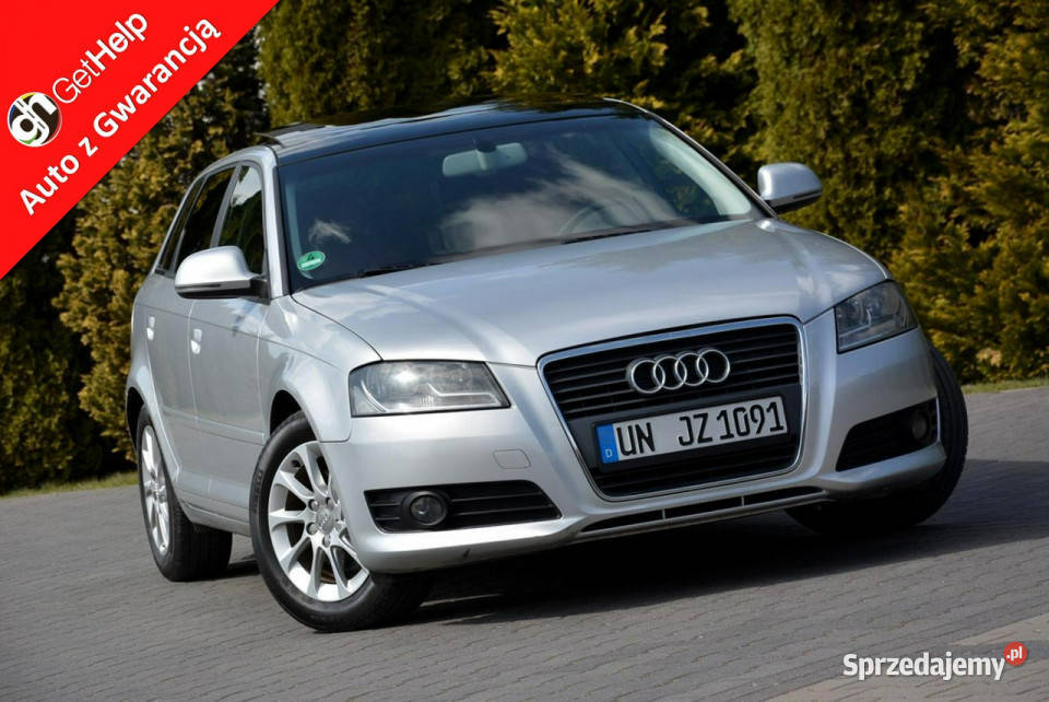 Audi A3 Sportback Lift DSG Panorama Skóry Duża gniazdo AUX